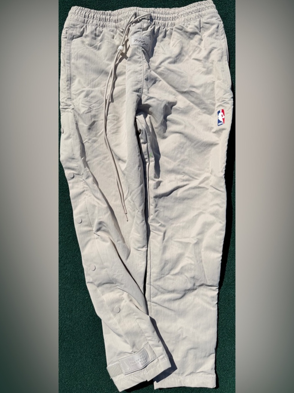 CU4684-271 | Men’s Size XS-XXL Fear of God X Nike X NBA Nylon Pants | Breakaway